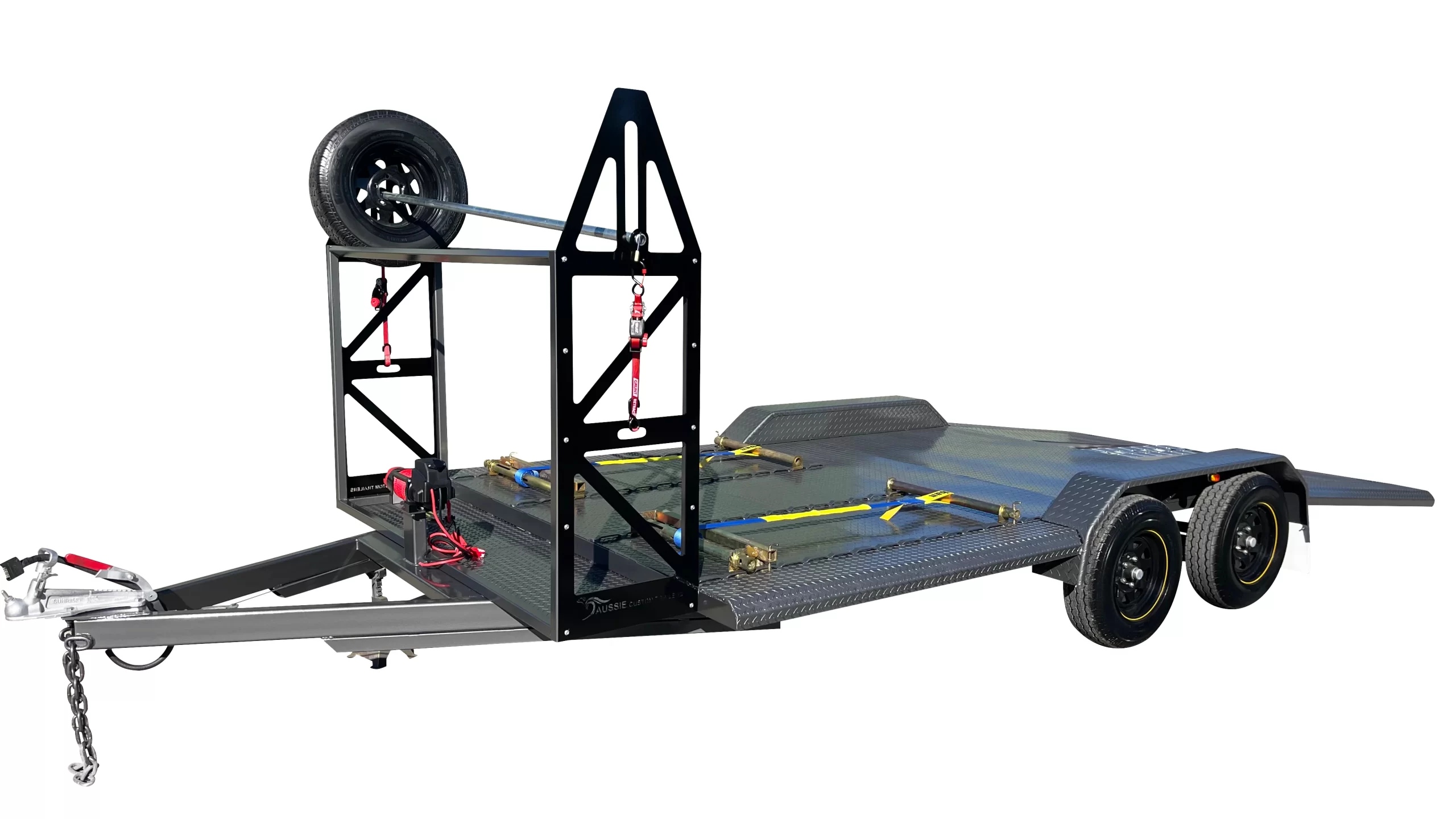 CR3 2.8 tonne race car trailer by Aussie Custom Trailers