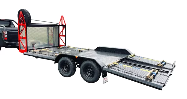 CR5+ 3.5 tonne race car trailer package by Aussie Custom Trailers