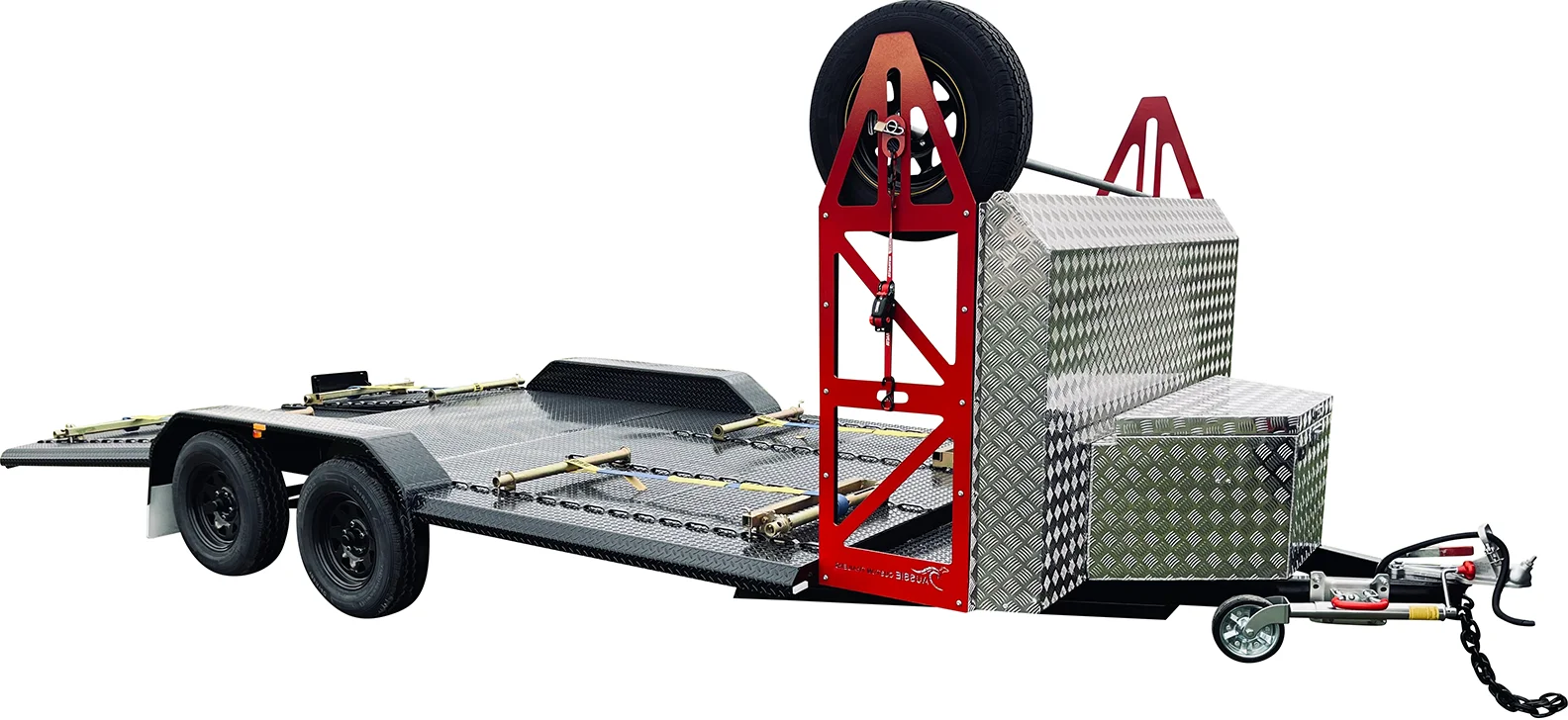 CR5 3.5 tonne race car trailer by Aussie Custom Trailers
