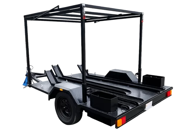 MB4 7x5 dirt bike trailer by Aussie Custom Trailers